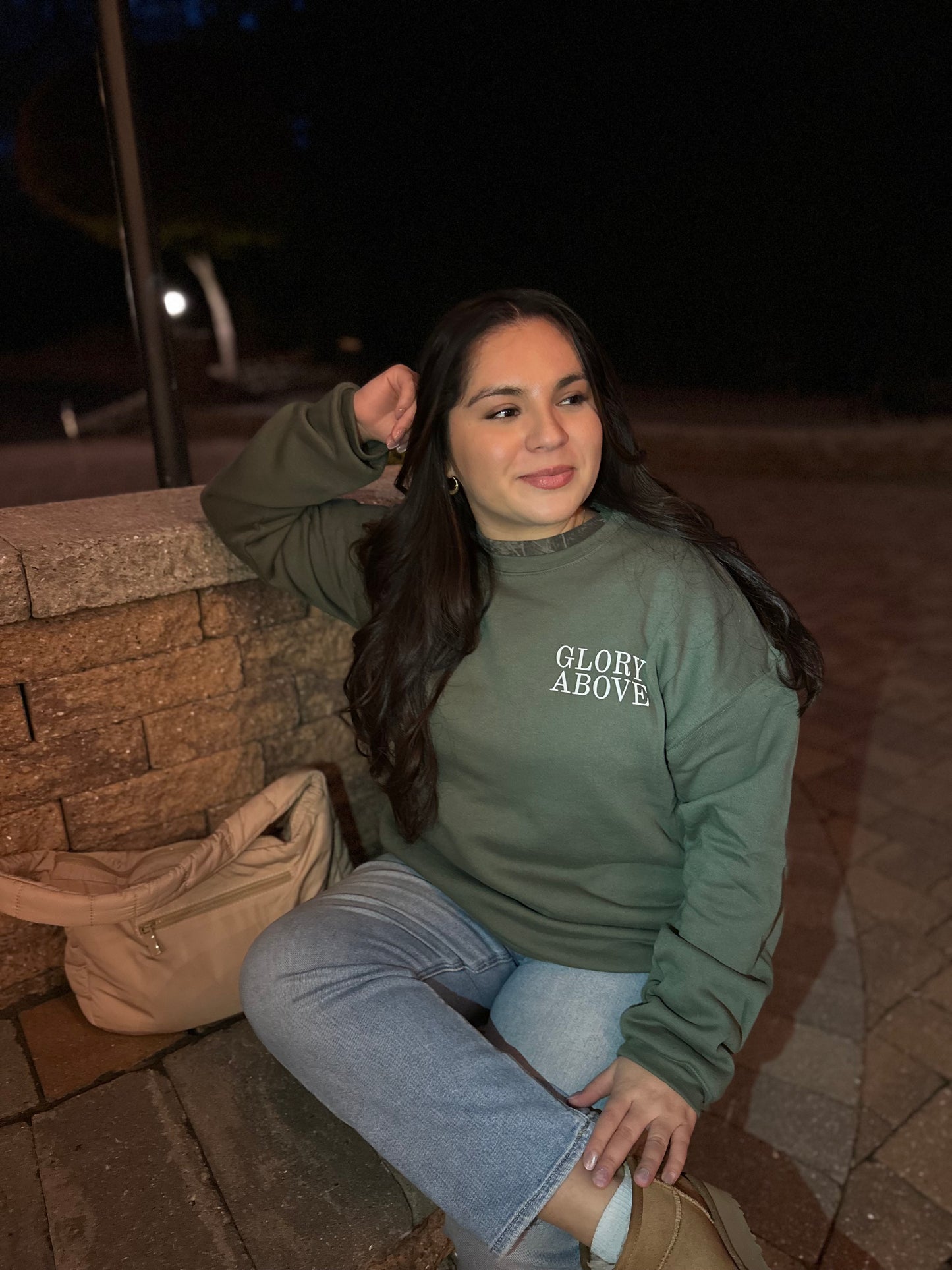 Crewneck- Army Green
